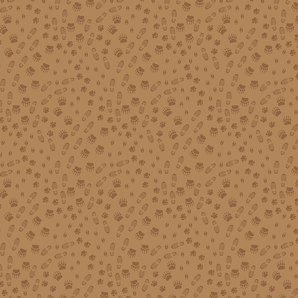 Echo Park Into The Wild SETTING UP CAMP 12”X12” Scrapbook Paper