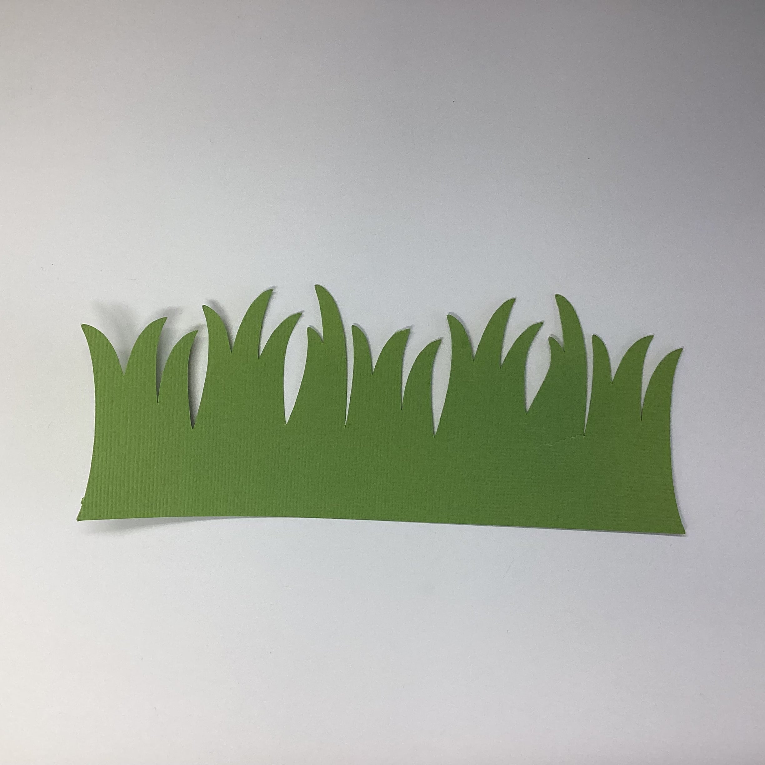 GRASS BORDER Diecut Scrapbook Embellishment