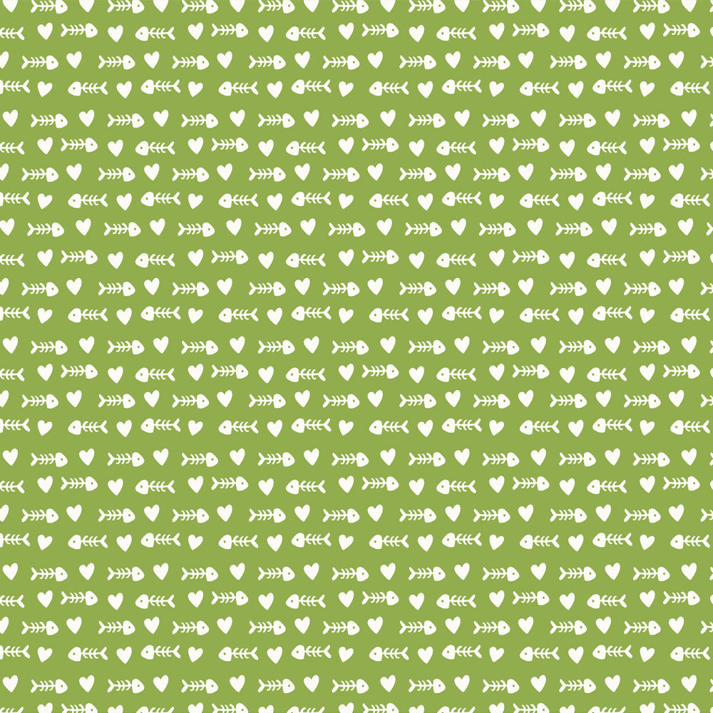 Simple Stories FUR BABY CAT 12”X12” Scrapbook Paper