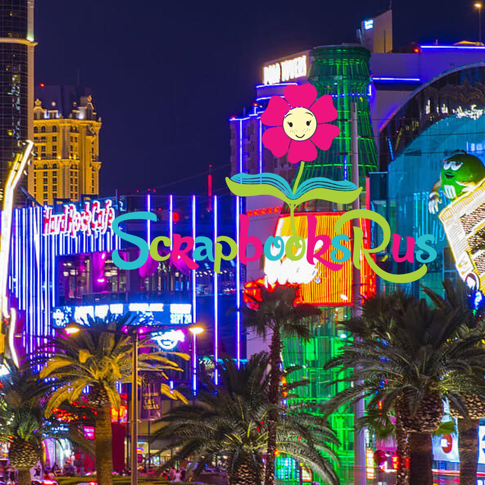 Scrapbooksrus LAS VEGAS KIT 12pc 12"x12" Scrapbook Paper