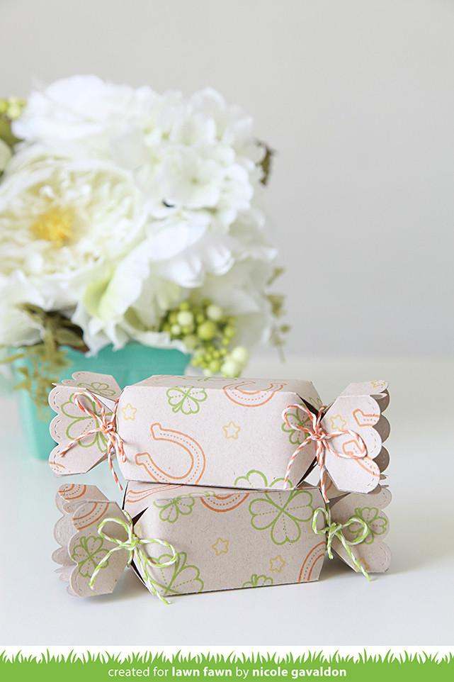 Lawn Fawn MY LUCKY CHARM Stamp & Die Set