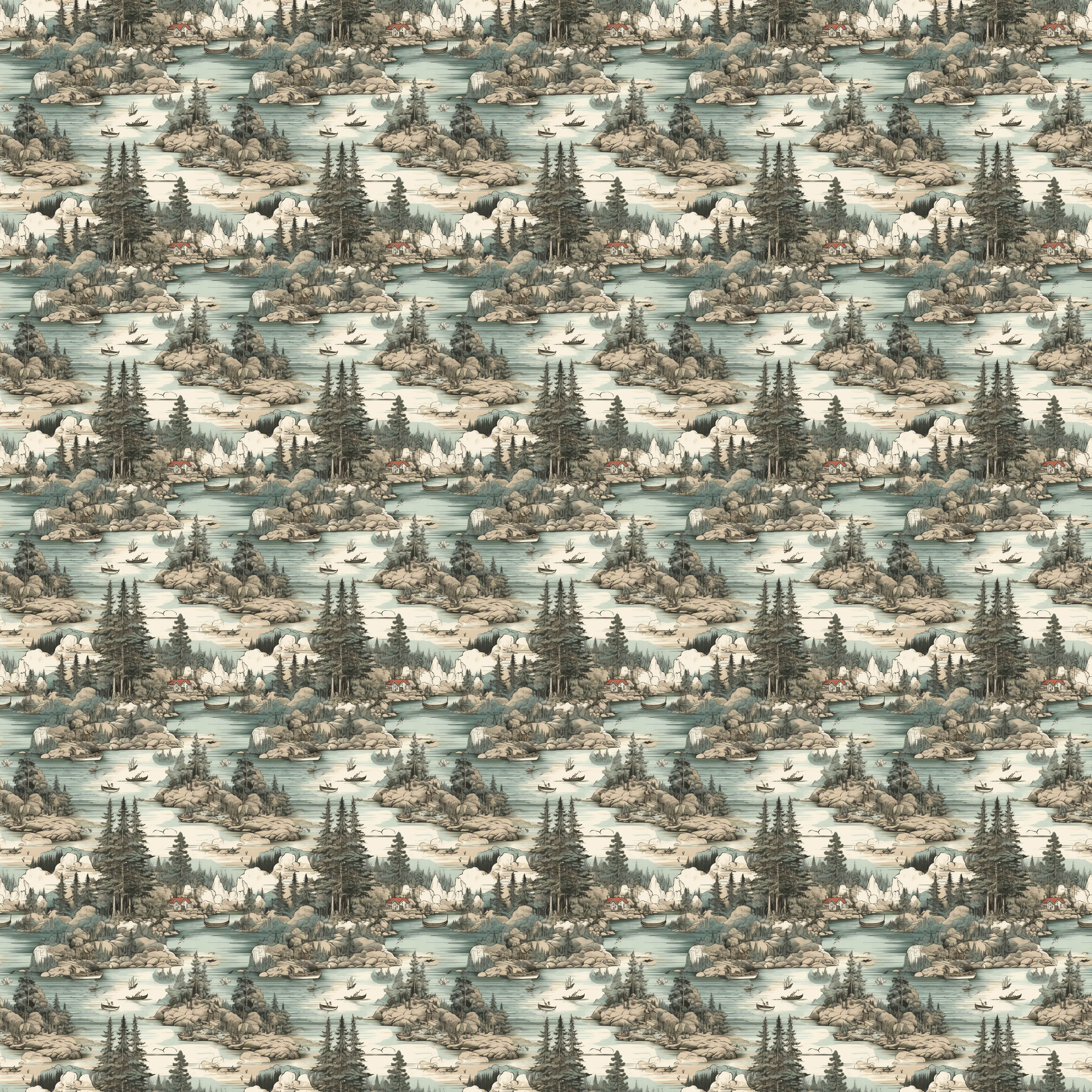 Scrapbooksrus REDWOODS & CALIFORNIA KIT 12pc 12"x12" Scrapbook Paper