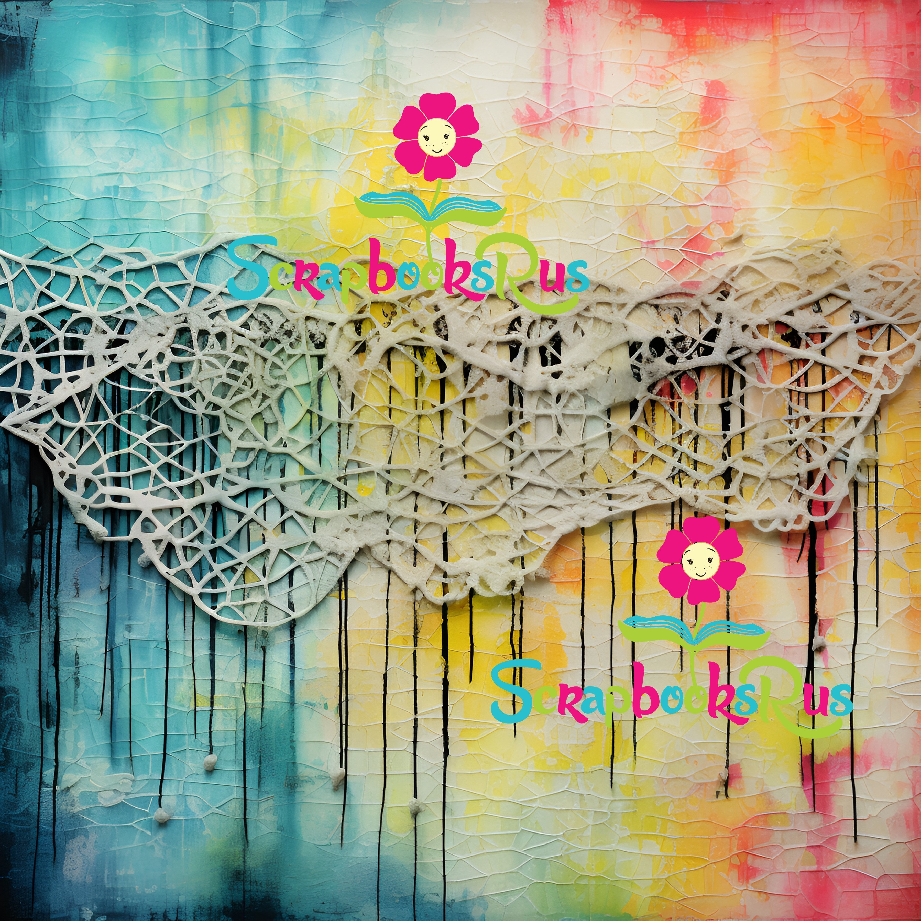 Scrapbooksrus FLORALS ON THE FRINGE PACK 12pc 12"X12" Scrapbook Paper