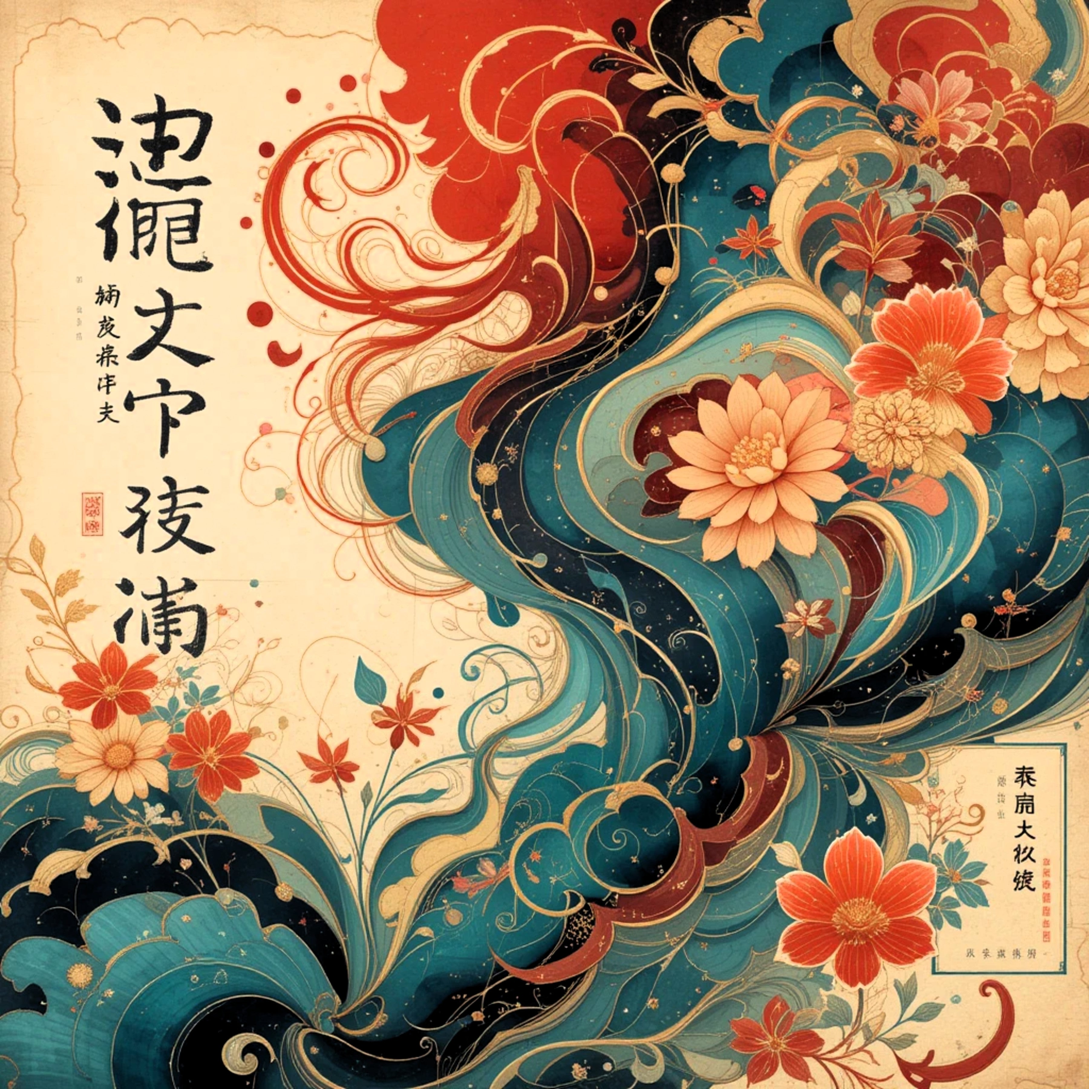 Scrapbooksrus WHISPERS OF OLD JAPAN PACK 12pc 12"X12" Scrapbook Paper