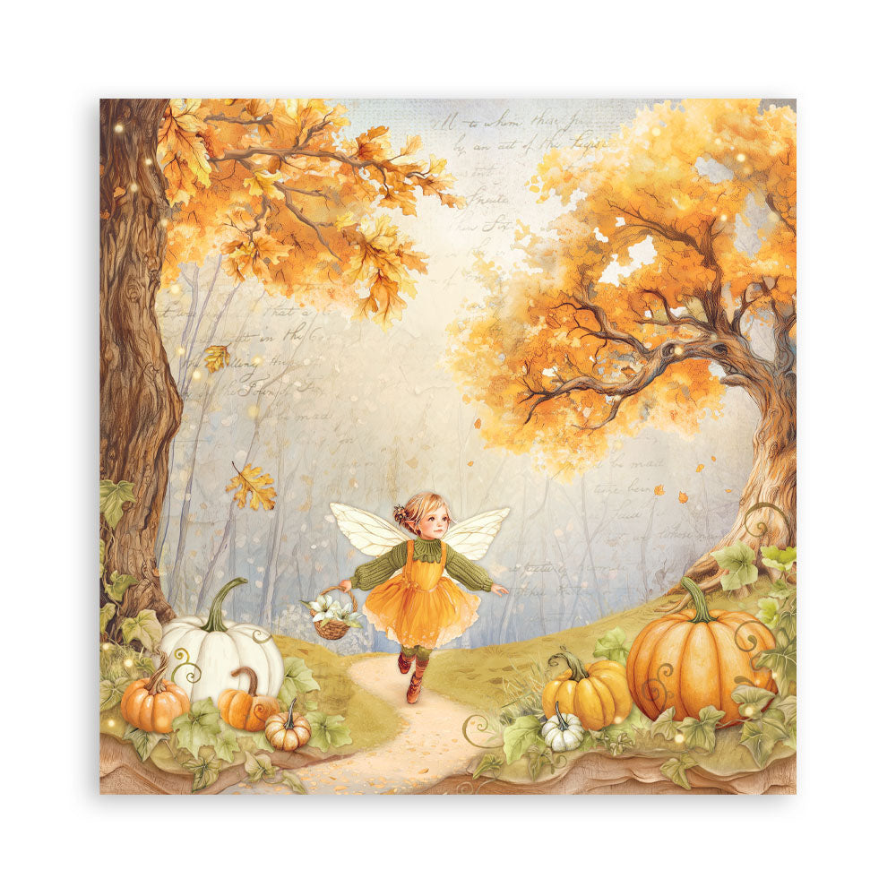 Stamperia Whispering Woods MAXI PAD 12"X12" Scrapbook Paper Pack