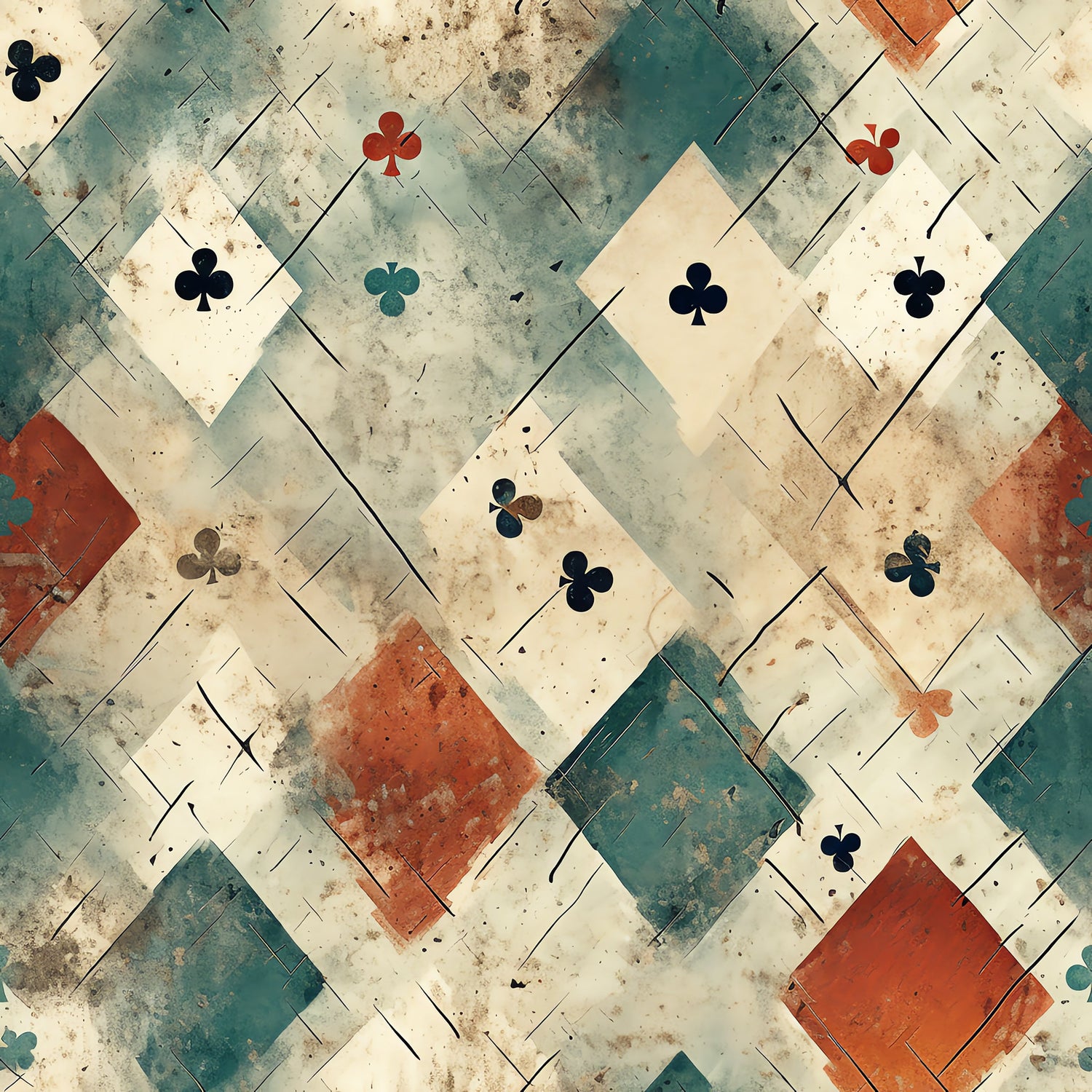 Scrapbooksrus POKER IN THE BASEMENT PACK 12pc 12"X12" Scrapbook Paper