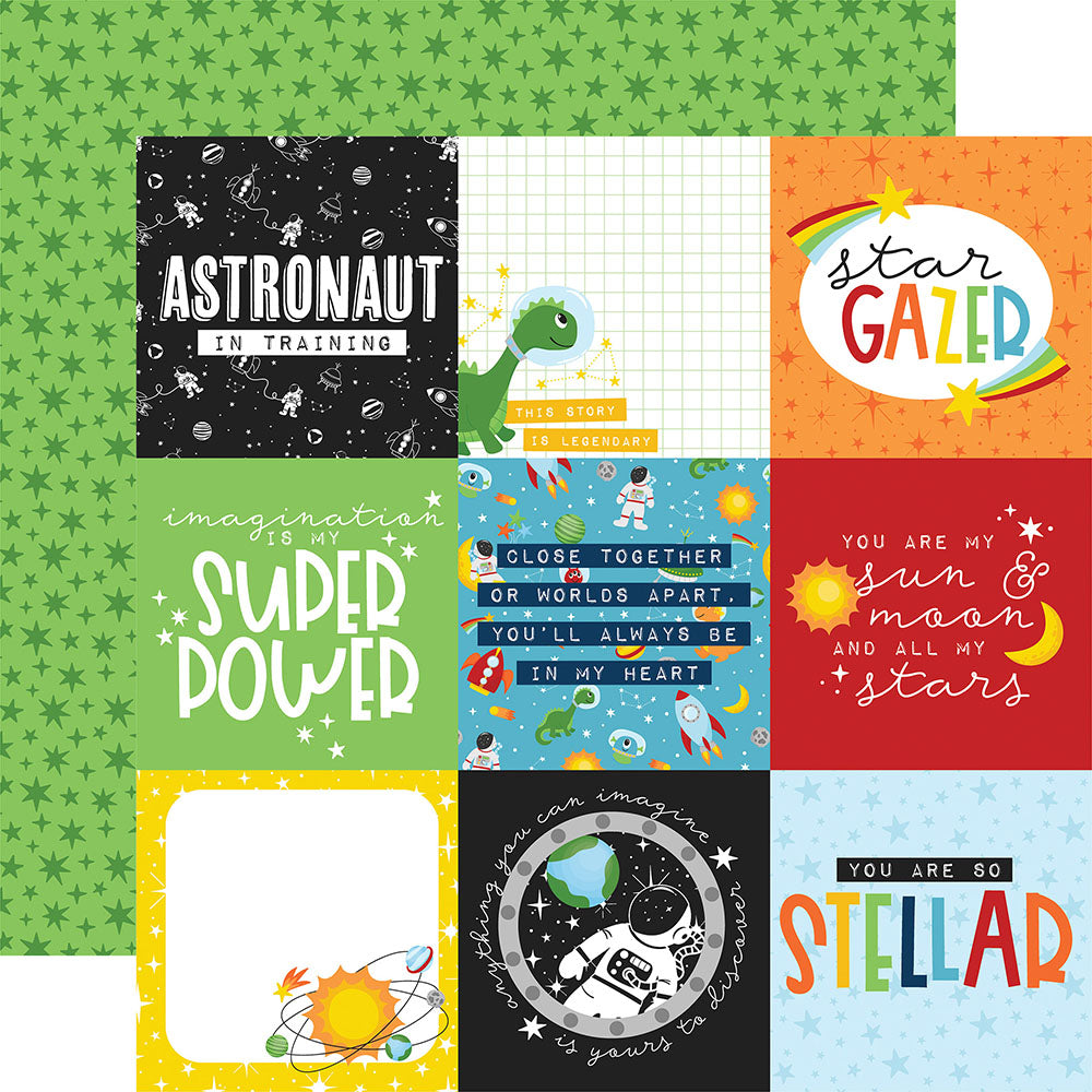 Echo Park BLAST OFF 12"X12" Scrapbook Collection Kit
