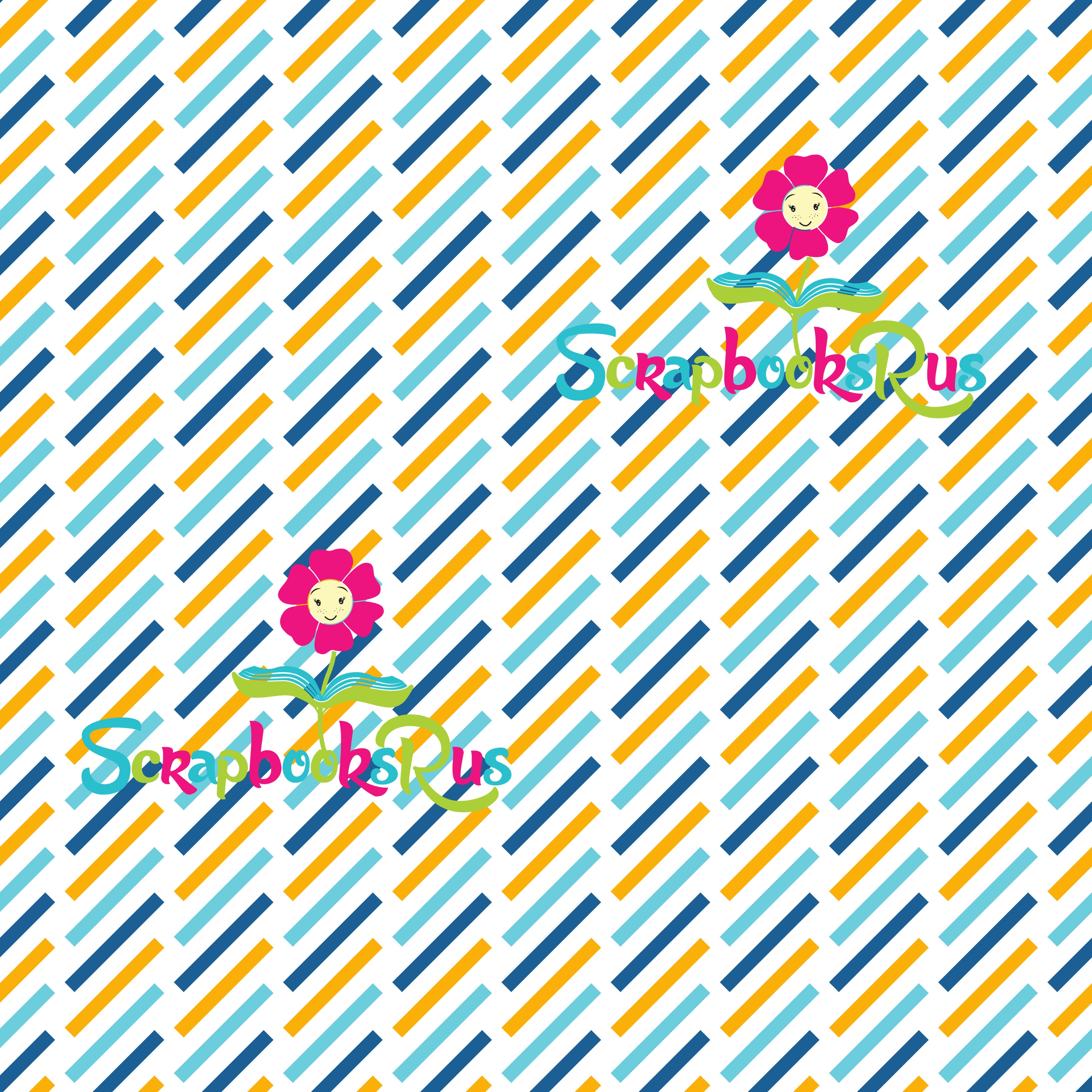 Scrapbooksrus AT THE AQUARIUM PACK 12pc 12"X12" Scrapbook Paper