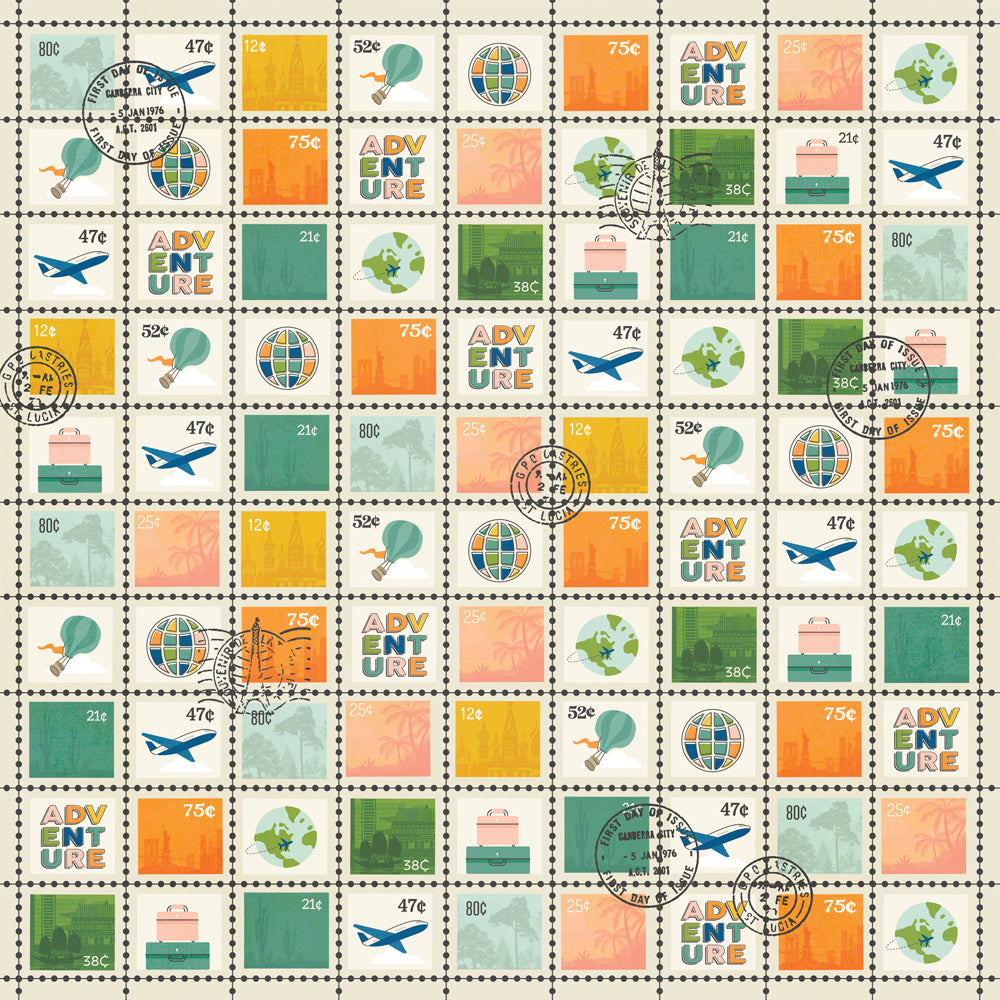 Simple Stories HAPPY TRAVELS Collection Kit 89pc