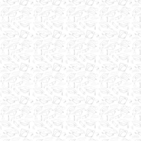 Scrapbook Customs CONGRATULATIONS GRADUATE 12”X12” Paper Pack 12pc