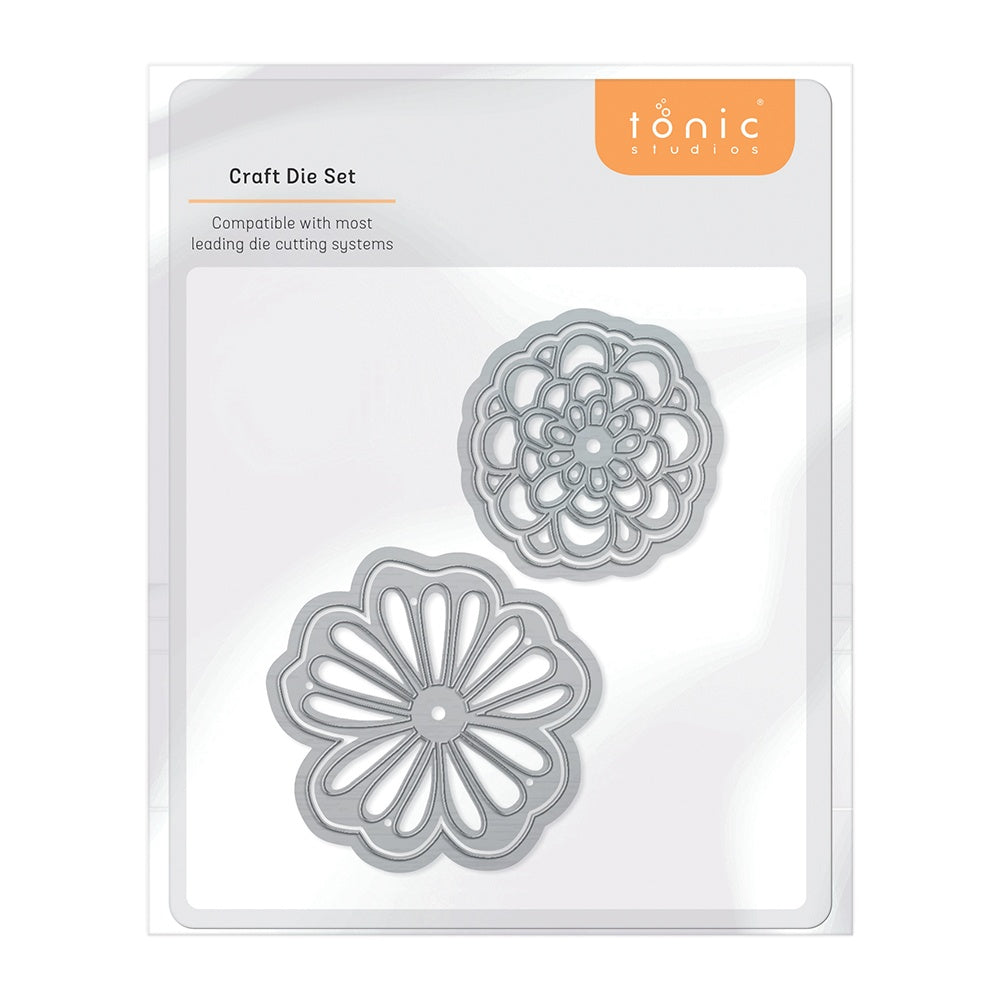 Tonic Studios Simple Florals NIAVE BLOSSOM 4pc Craft Die Set