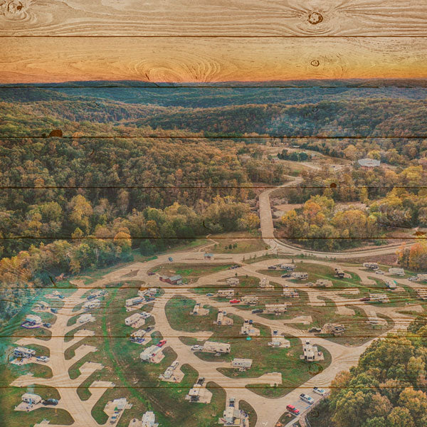 TRAILER CAMPING, LIFE IS BETTER DS 12"X12" Paper Scrapbook Customs