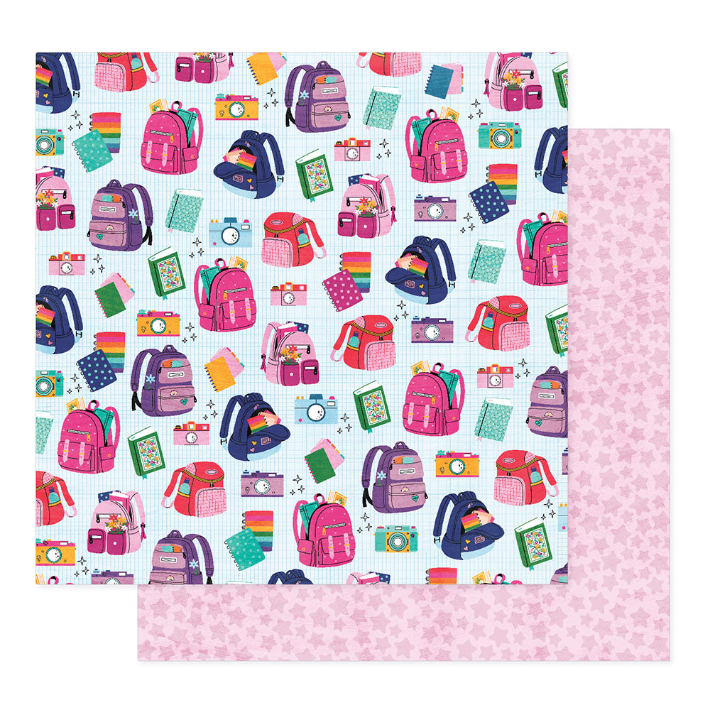 Shimelle Reasons To Smile LEARN ALWAYS 12"X12" Paper