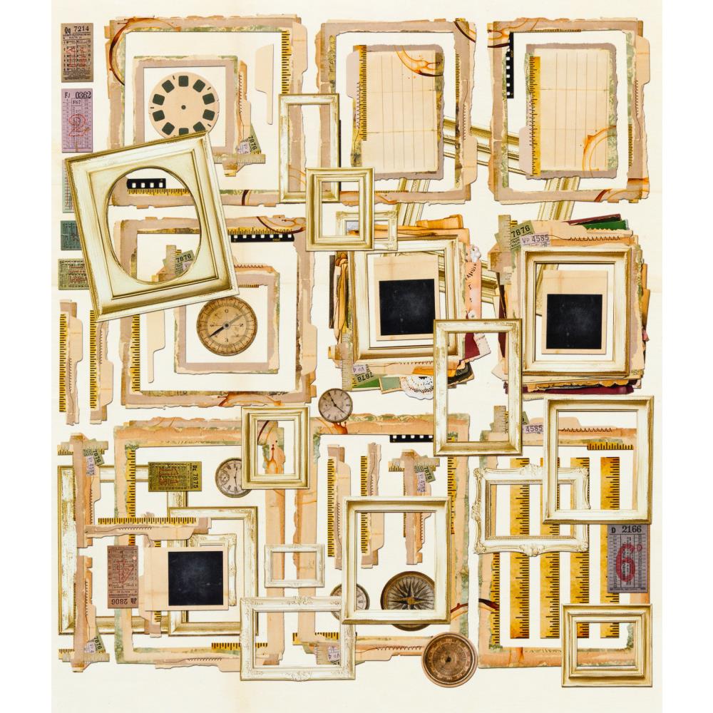 49 and Market NOSTALGIC MEMORIES Ephemera & Frames 62pc