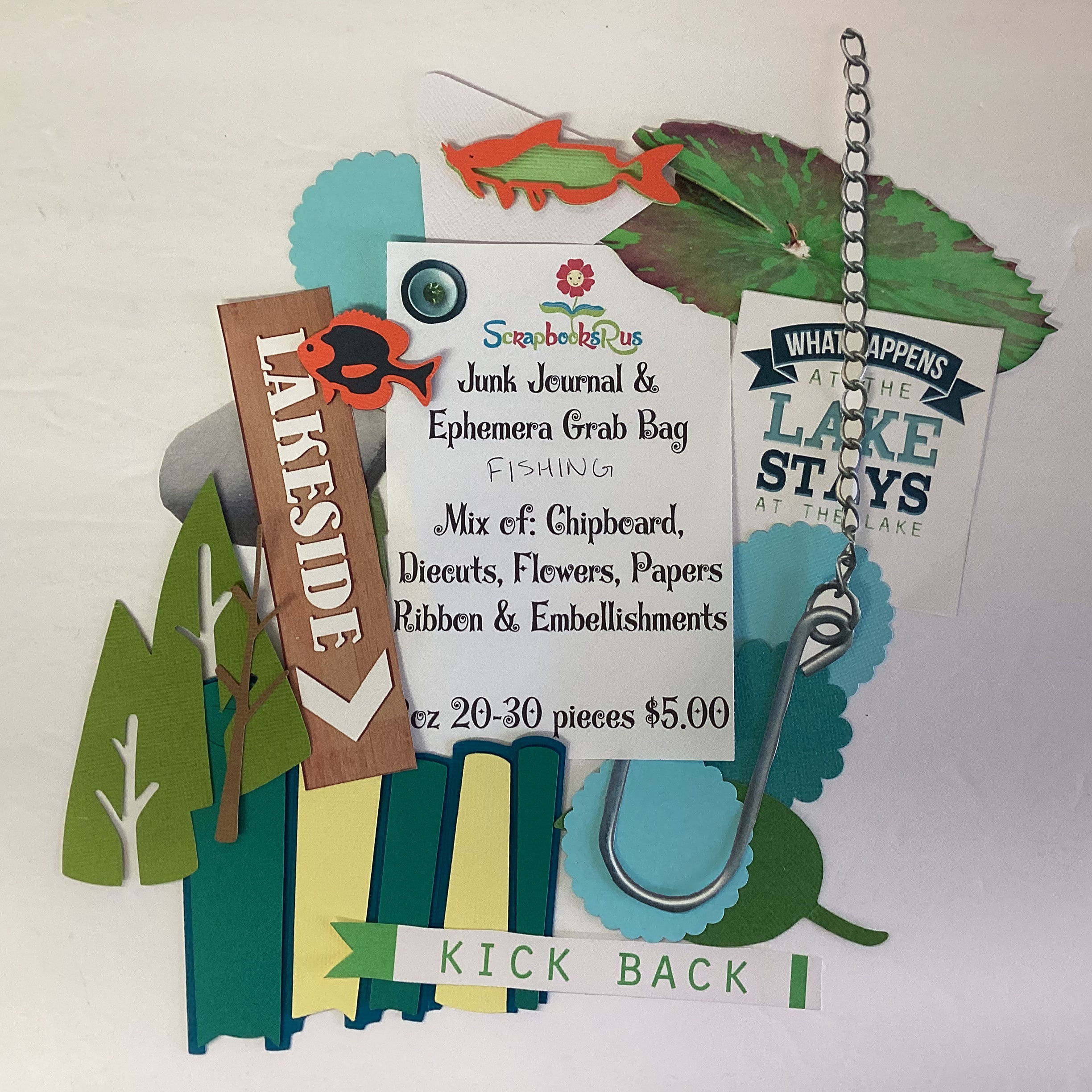 Junk Journal & Ephemera Grab Bag Themed