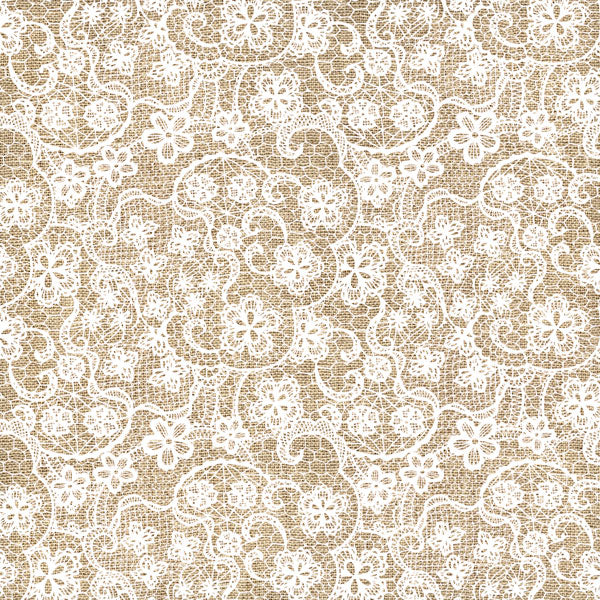 BURLAP & LACE 6”x6” Double-sided Paper Pack Scrapbook Customs