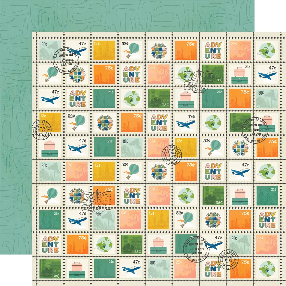 Simple Stories HAPPY TRAVELS Collection Kit 89pc