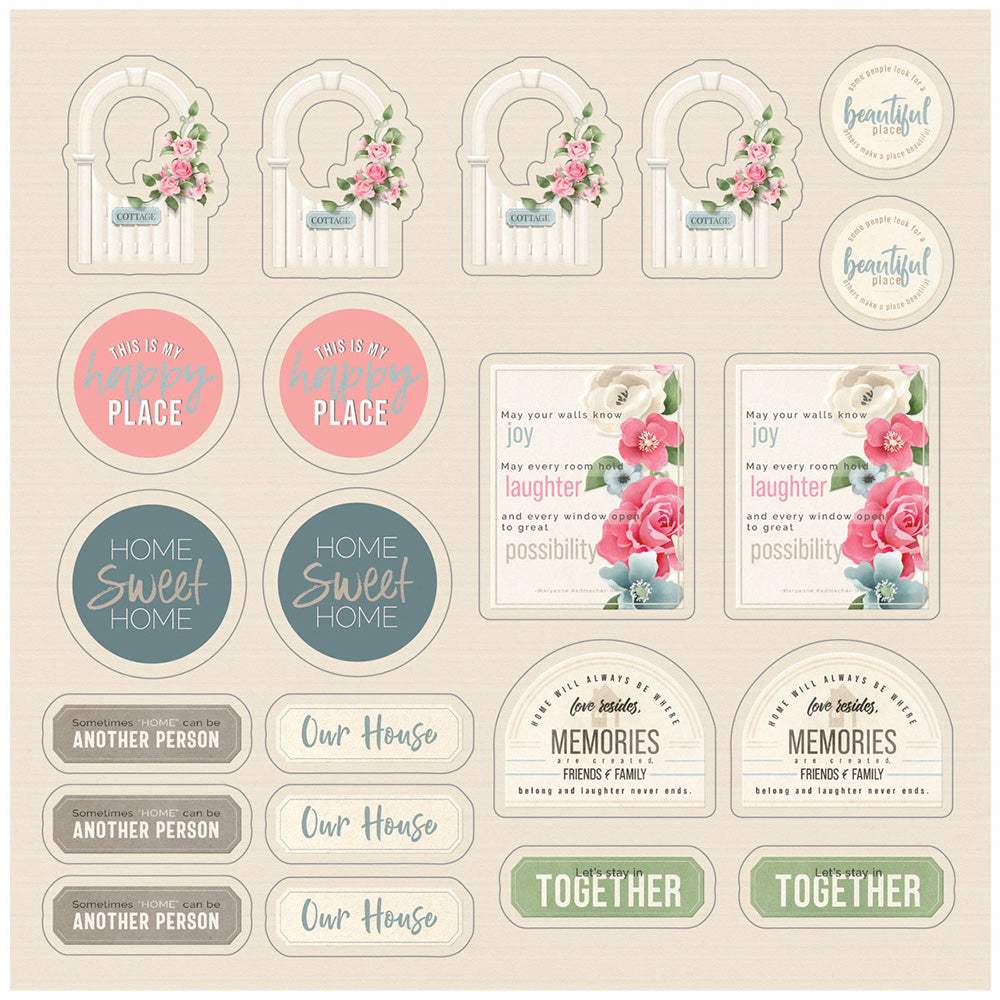 Crafters Companion NITWIT HOMEBODY 2 Pad Bundle 48 Sheets