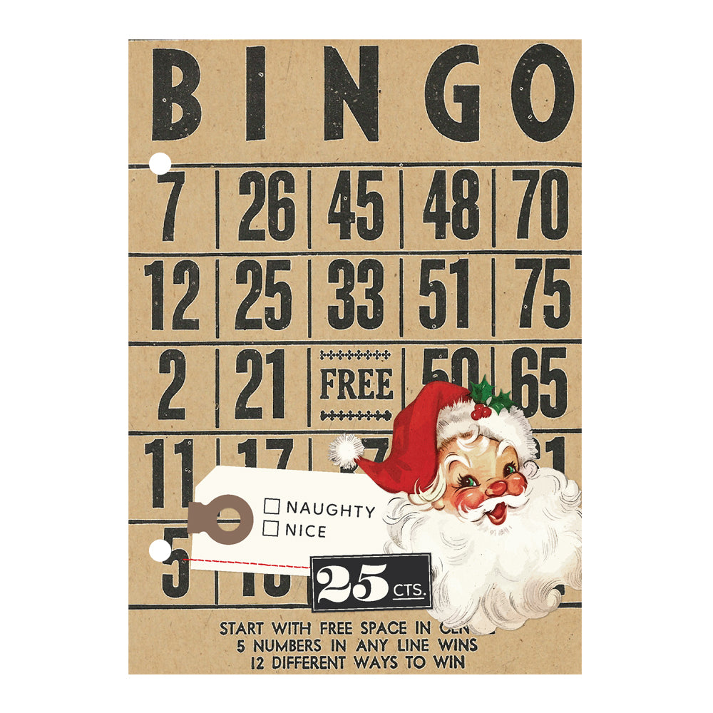 Simple Stories Simple Vintage HOLLY JOLLY Sn@p! BINDER 6"X8" Snap Album