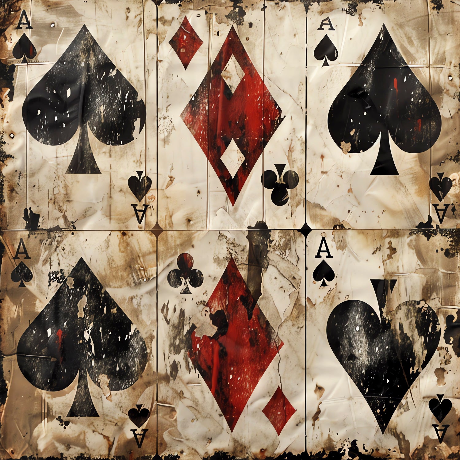 Scrapbooksrus POKER IN THE BASEMENT PACK 12pc 12"X12" Scrapbook Paper