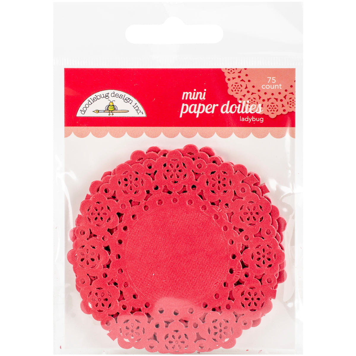 Doodlebug MINI PAPER DOILIES Doily 75 Count
