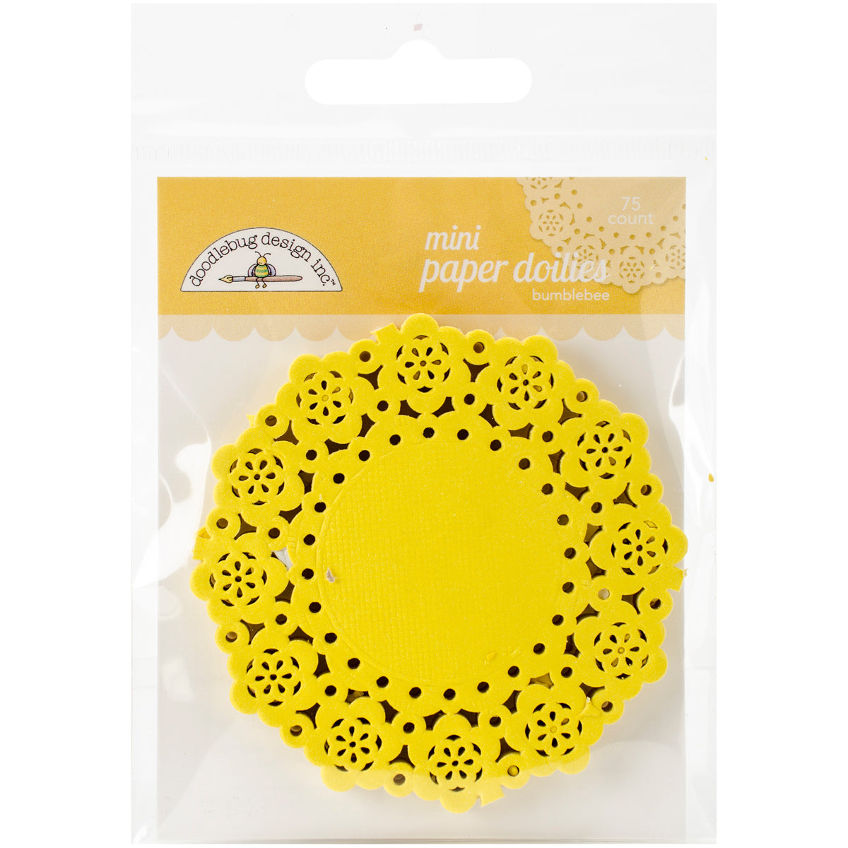 Doodlebug MINI PAPER DOILIES Doily 75 Count