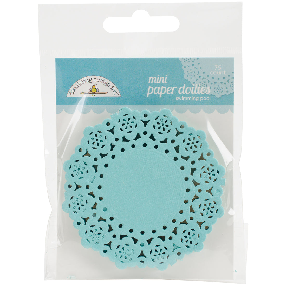 Doodlebug MINI PAPER DOILIES Doily 75 Count