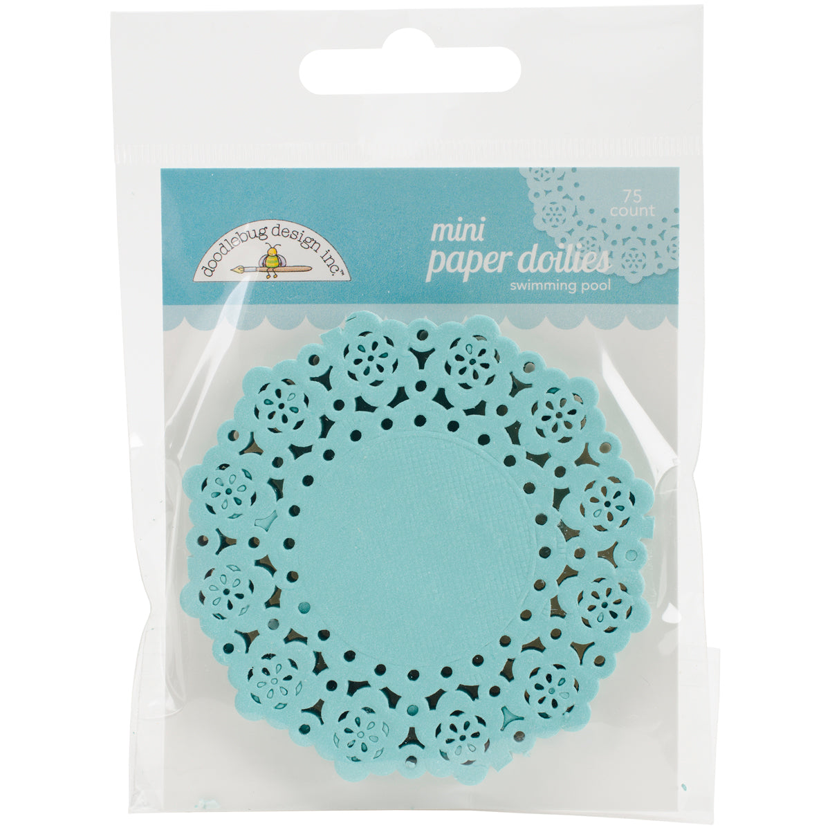Doodlebug MINI PAPER DOILIES Doily 75 Count