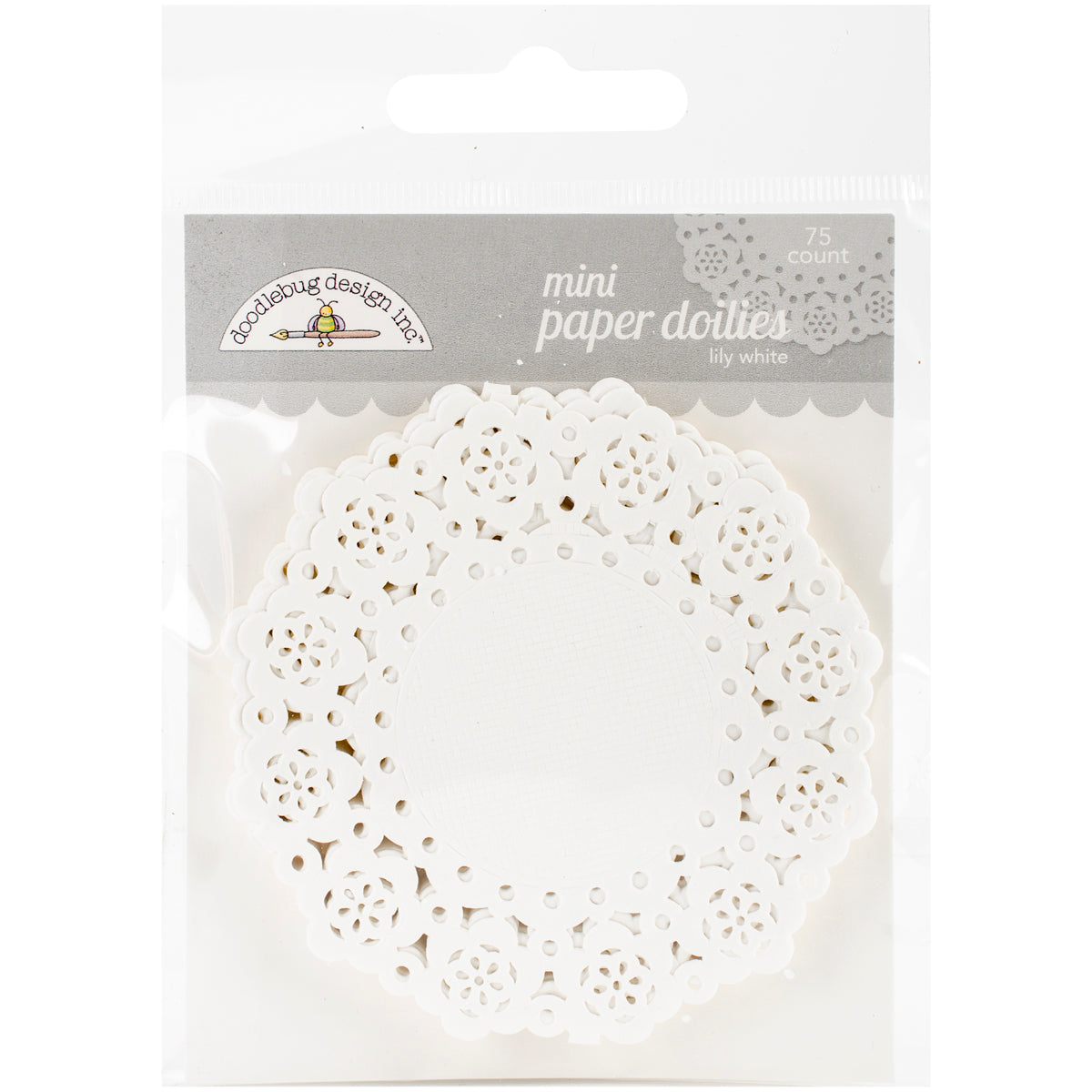 Doodlebug MINI PAPER DOILIES Doily 75 Count