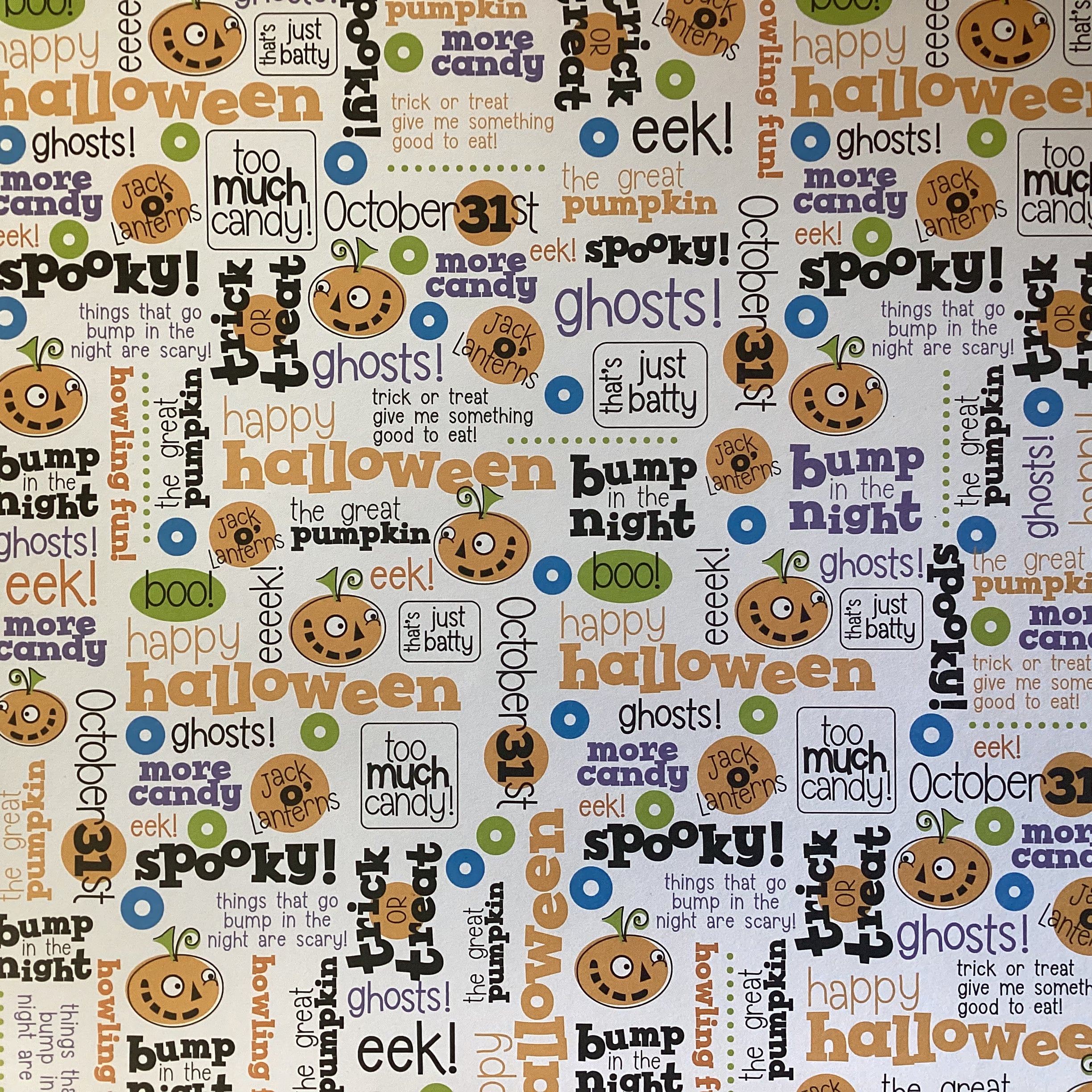 HALLOWEEN PAPER KIT