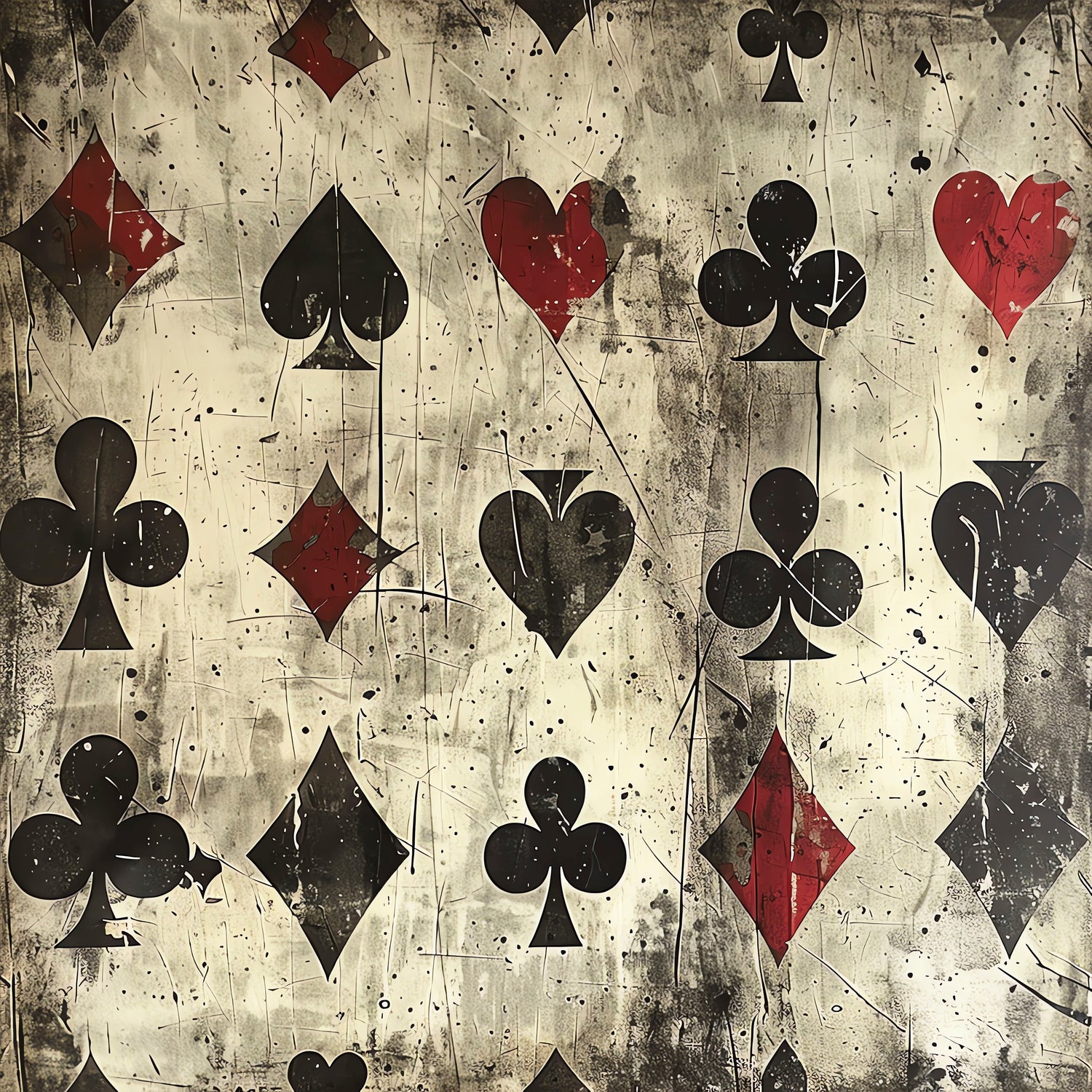 Scrapbooksrus POKER IN THE BASEMENT PACK 12pc 12"X12" Scrapbook Paper