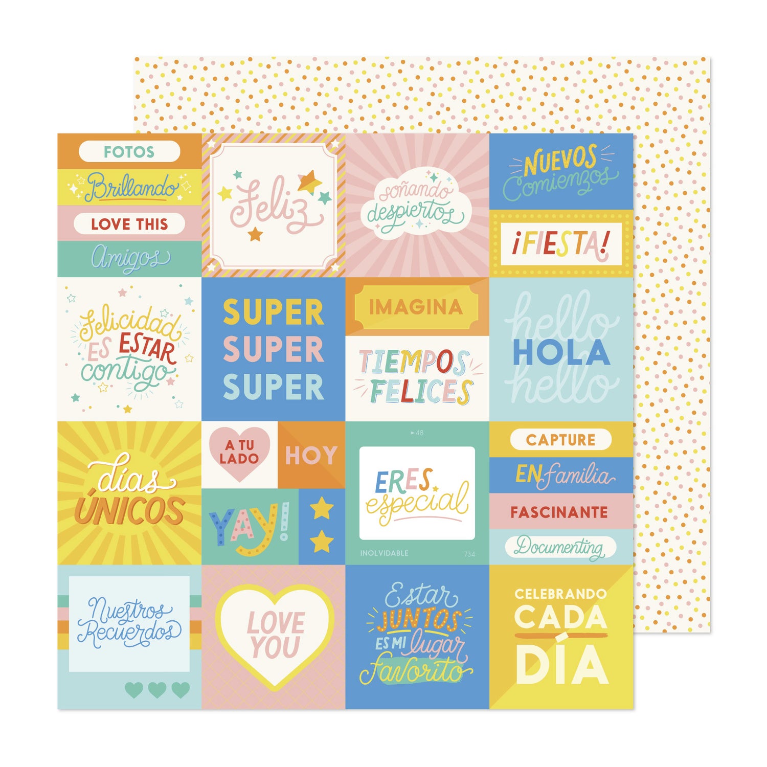 Obed Marshall ESPECIAL 12"X12" Scrapbook Paper