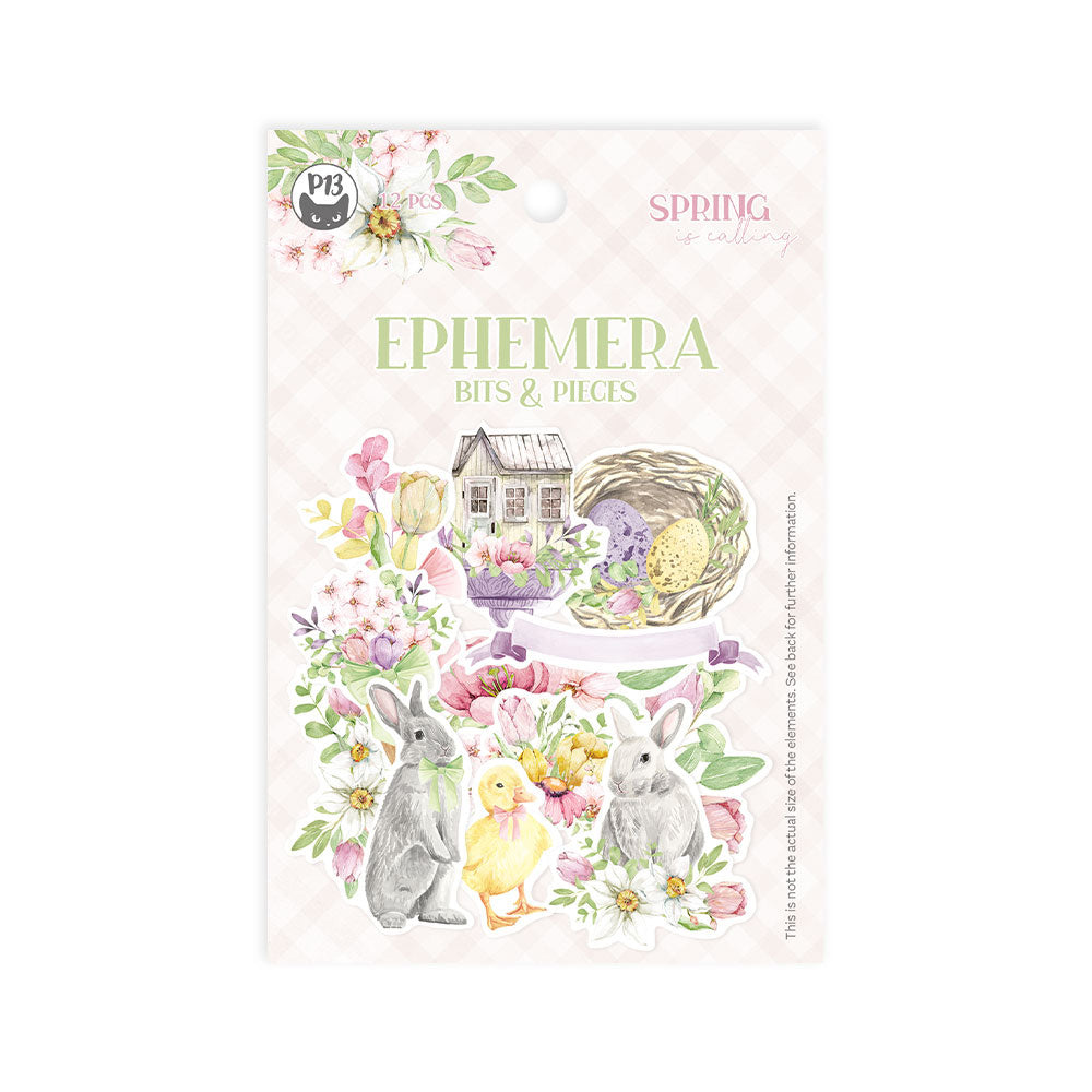 P13 SPRING IS CALLING Ephemera Bits & Pieces