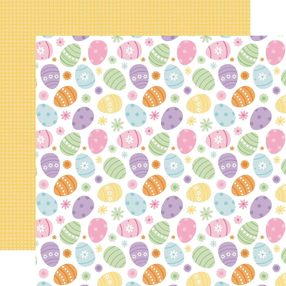 Echo Park EASTER BASKET 12”X12” Scrapbook Paper