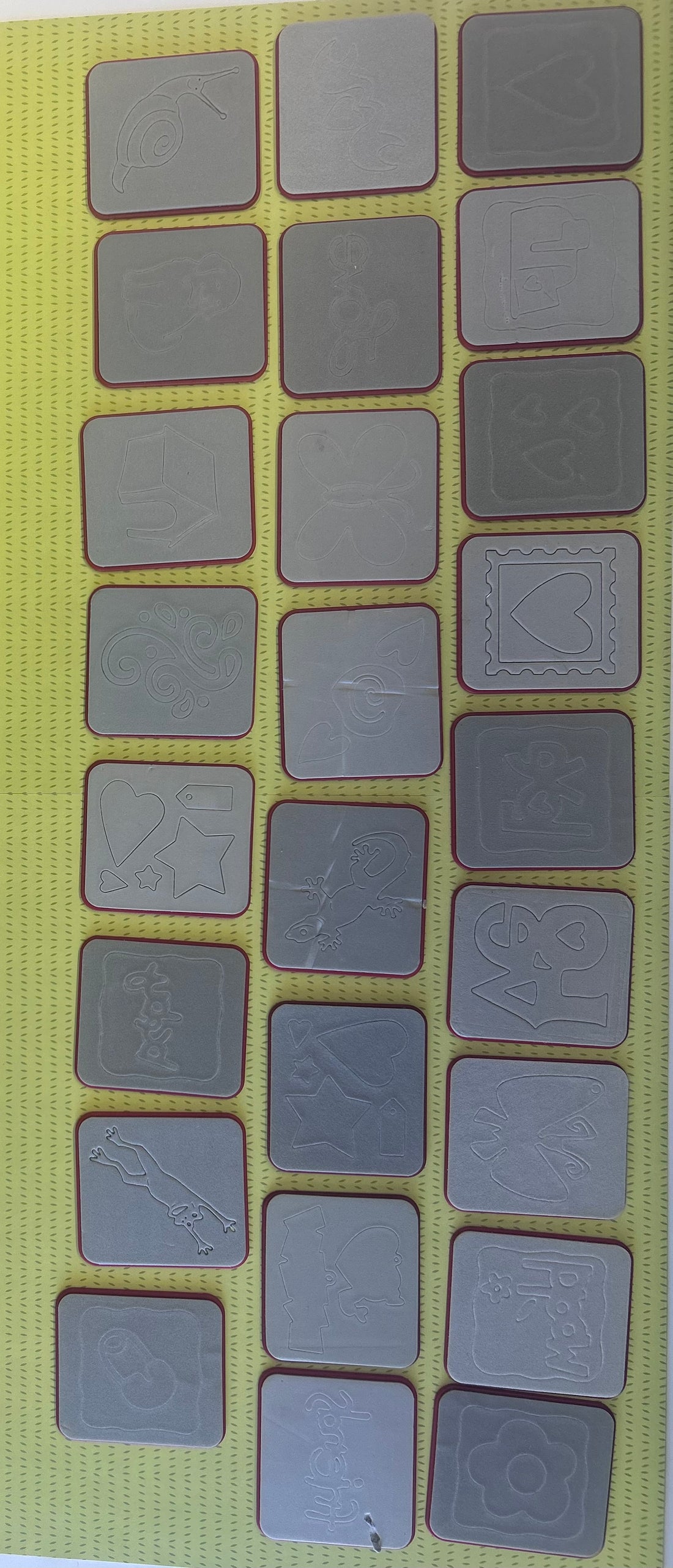 Sizzix THINLITS USED Decoarative Die Lots