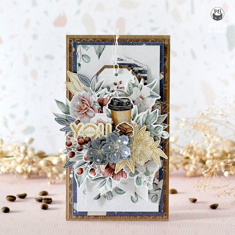 P13 Coffee Break FRAMES & WORDS Ephemera 12pc