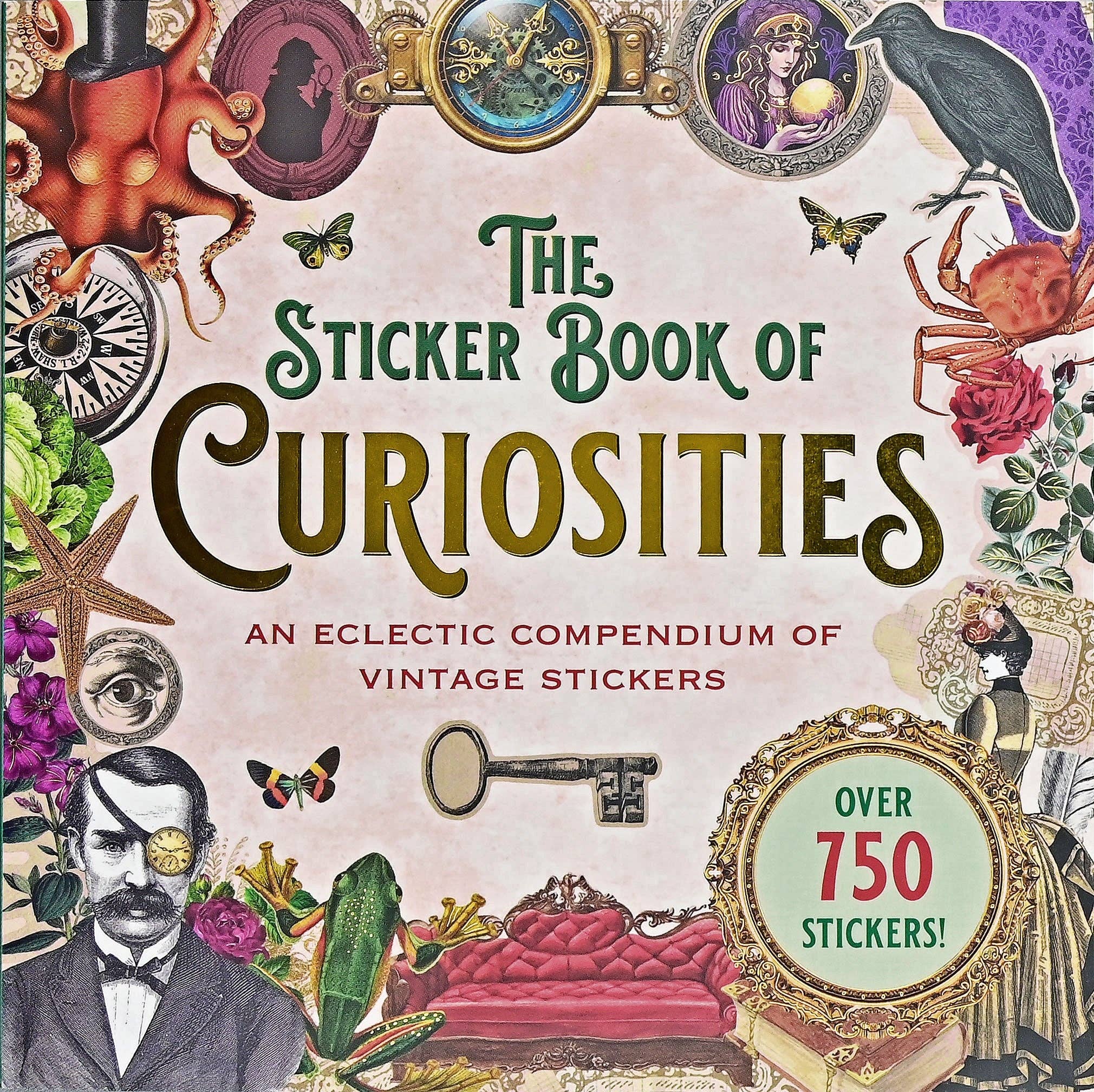 Peter Pauper The Sticker Book of CURIOSITIES