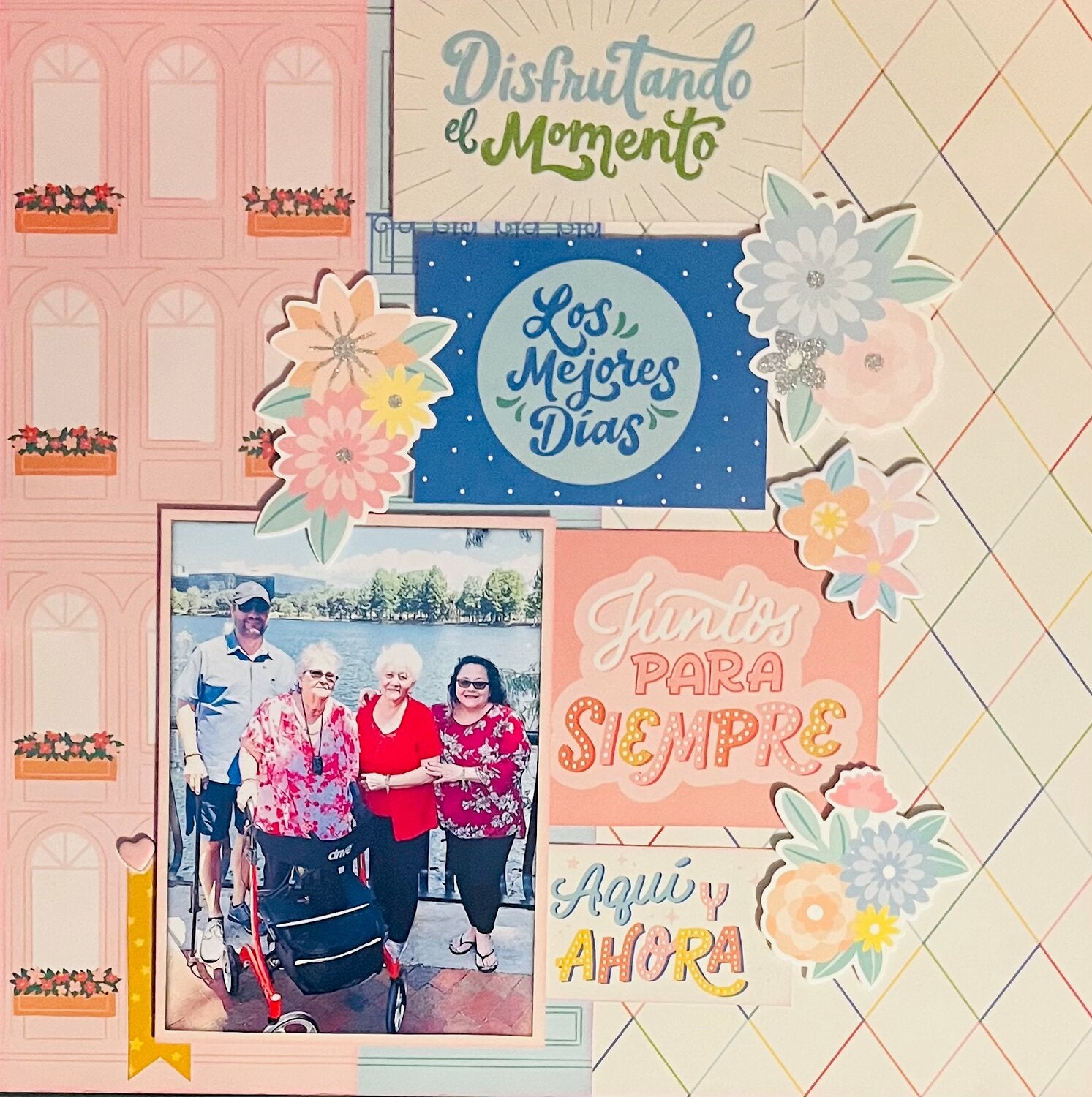 Obed Marshall FANTASTICO HERE & NOW 12"X12" Scrapbook Paper
