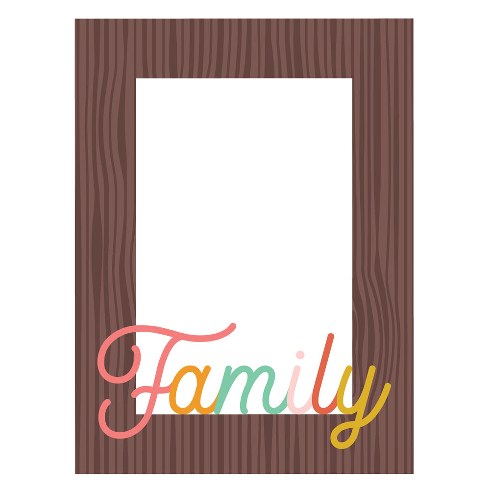 Simple Stories What’s Cookin? CHIPBOARD FRAMES 6pc