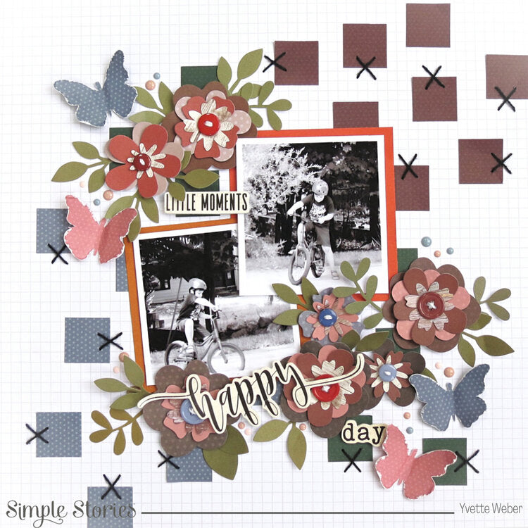 Simple Stories Textured Cardstock COLOR VIBE BOHO