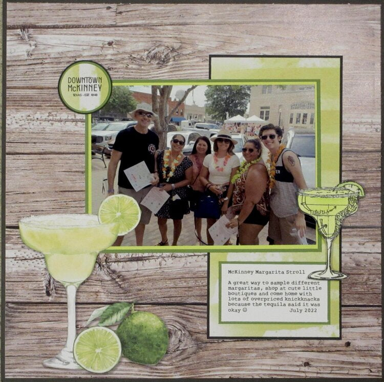 Reminisce THE SHIPWRECK CLUB 12"X12" Scrapbook Kit 9pc