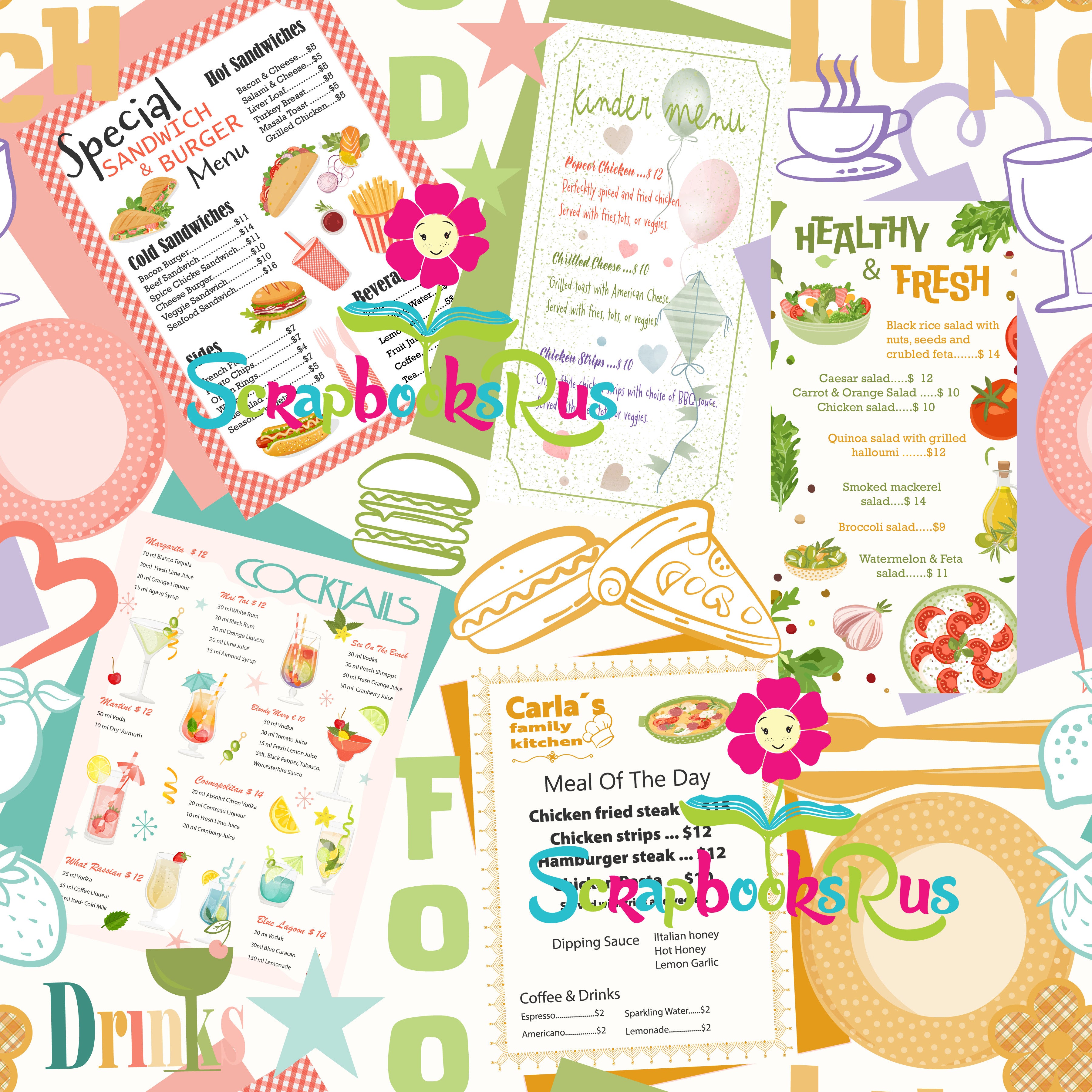 Scrapbooksrus DINING OUT