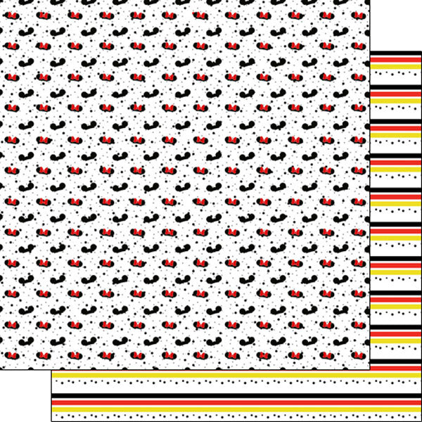 Magical Mouse EAR HATS 12"X12" Scrapbook Paper