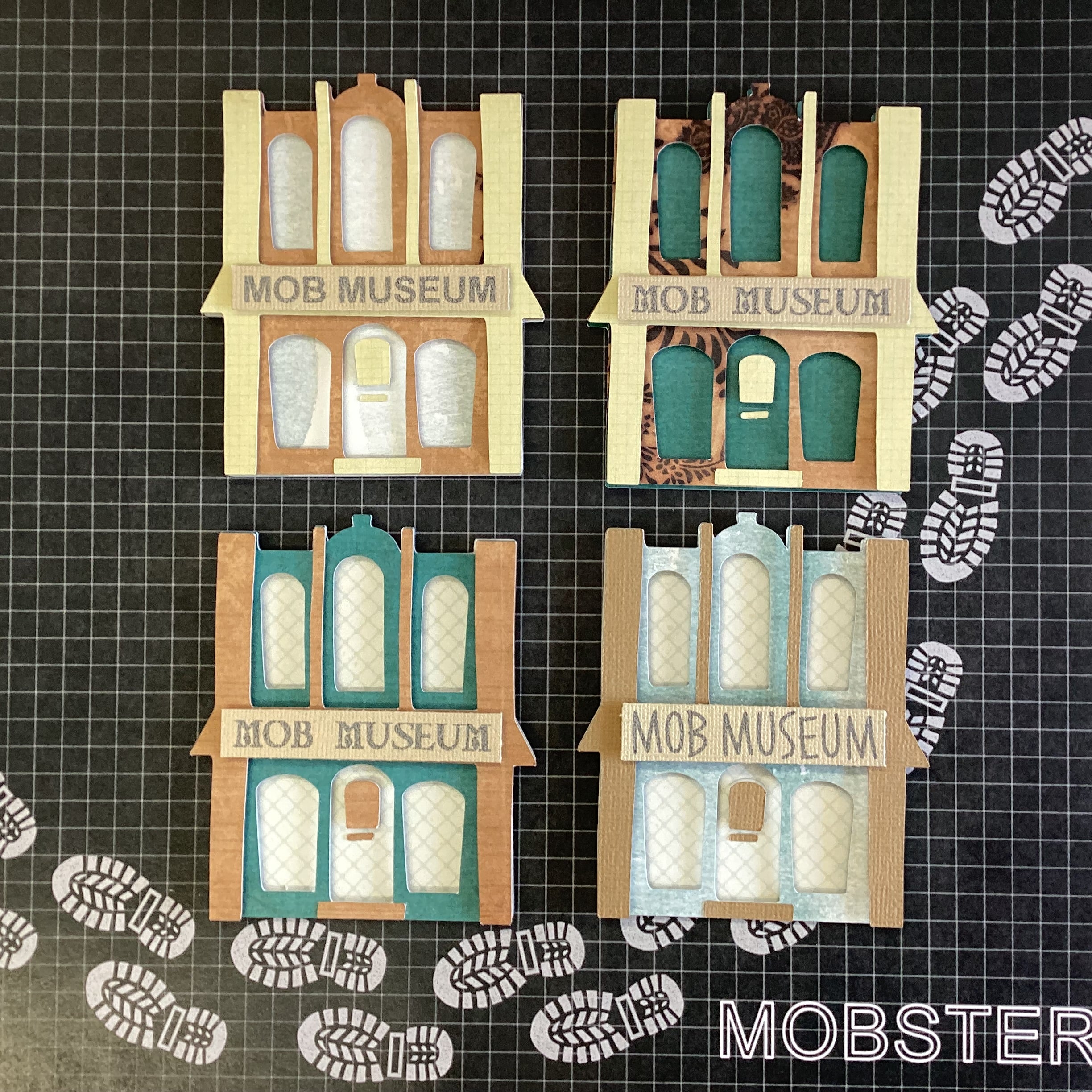 MOB MUSEUM Travel Scrapbook Die Cuts