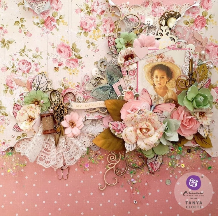 Prima MY SWEET COLLECTION 12"X12" Scrapbook Paper
