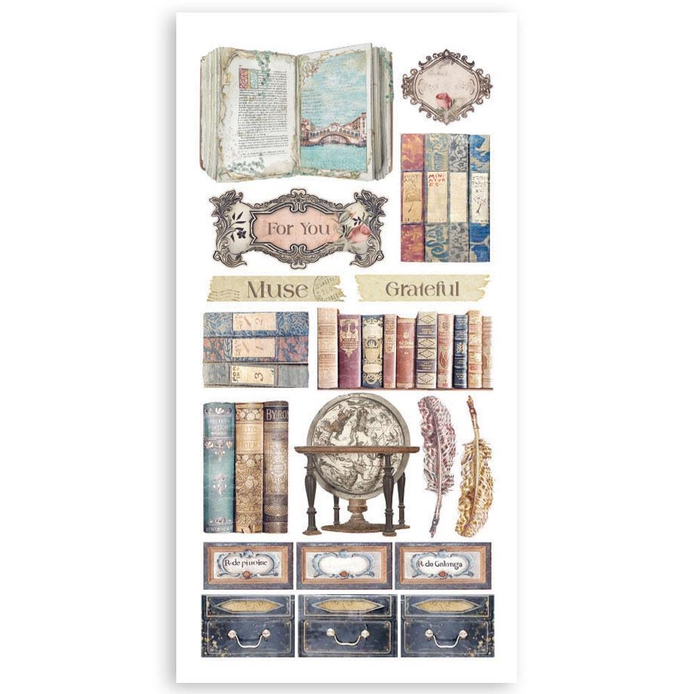 Stamperia VENICE CITY OF ART 6”X12” Paper Cutouts