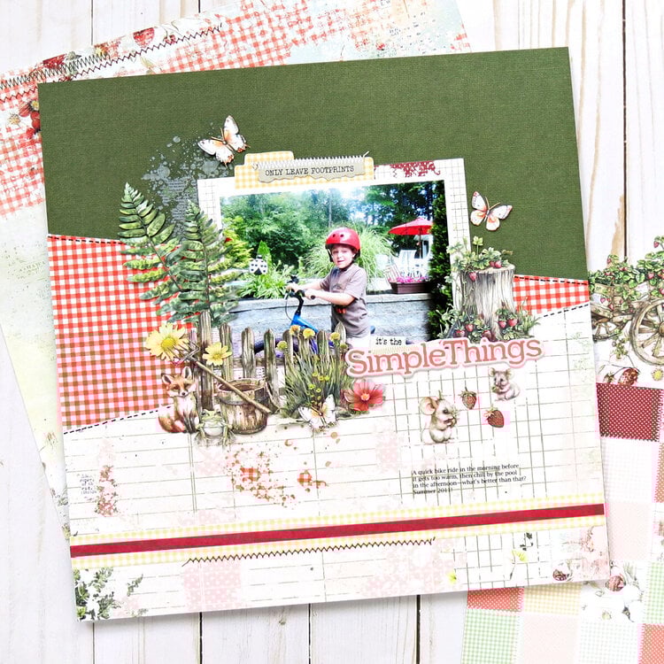 49 and Market NATURE’S HAVEN 12X12 Collection Paper Pack