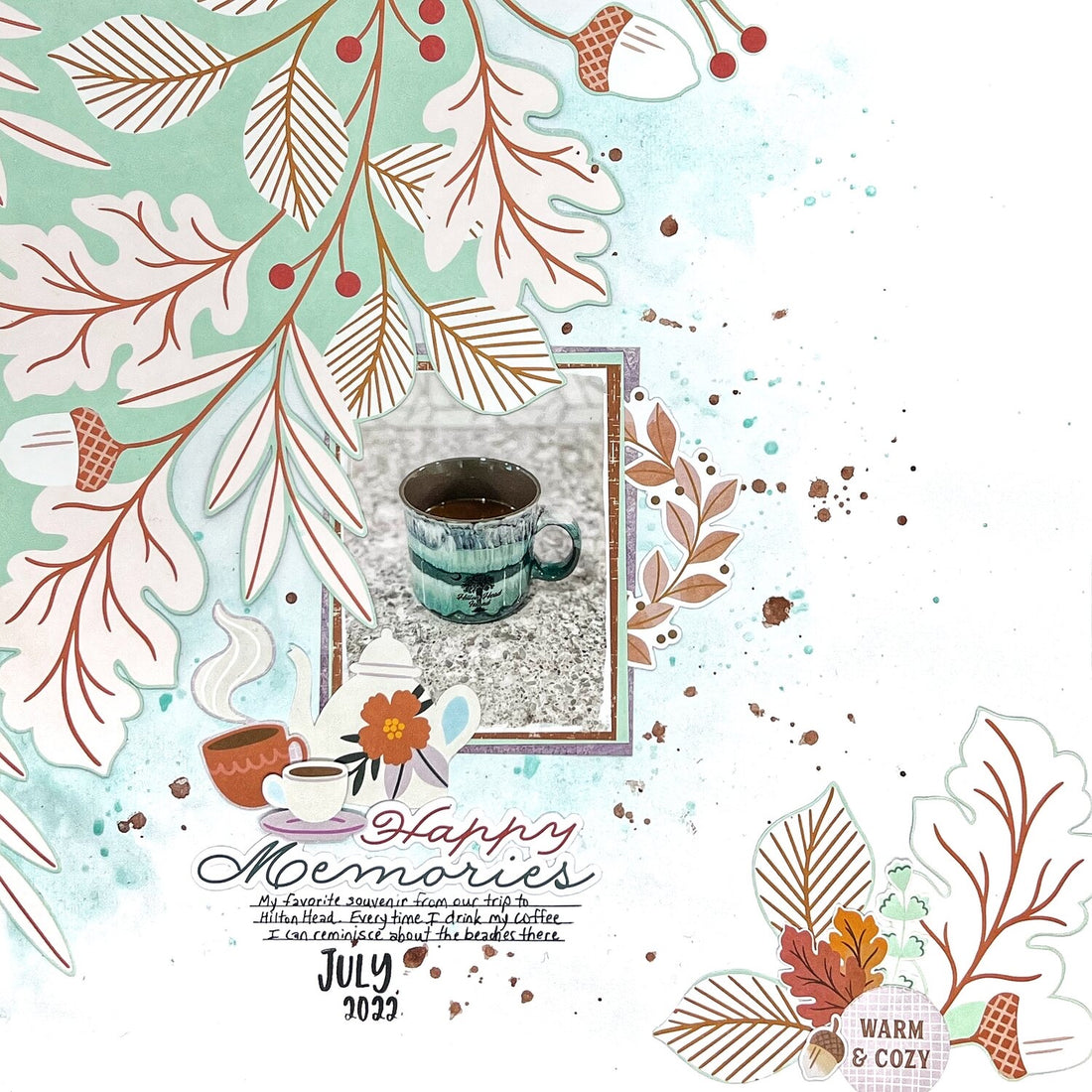 Pinkfresh Studio Good Times FINDING JOY 12x12 Scrapbook Paper