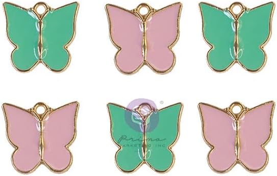 Prima My Sweet METAL EMBELLISHMENTS 6pc