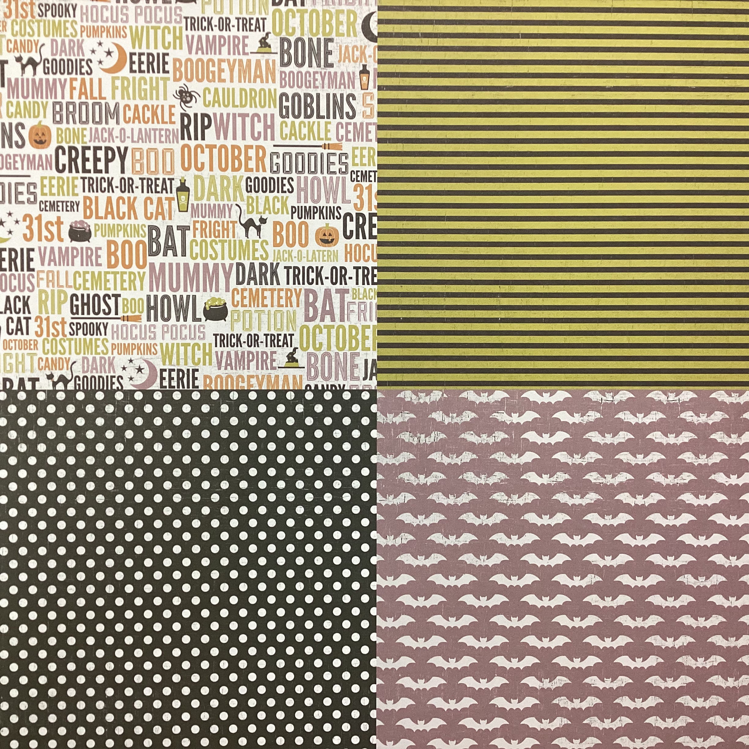 We R Bewitched SPIDER WEB 12"X12" Scrapbook Paper